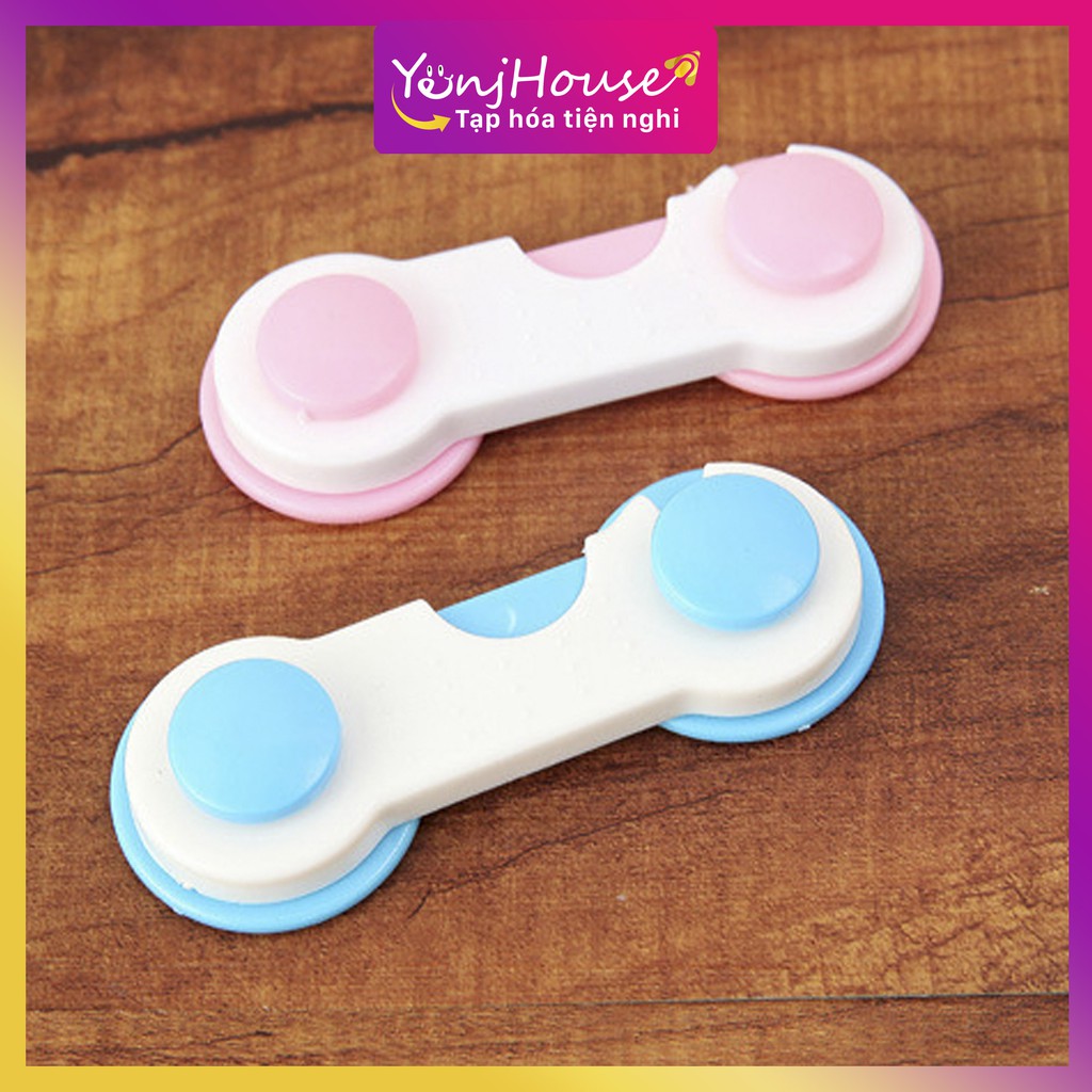 KHÓA GÀI TỦ LẠNH TỦ ĐỒ ĐA NĂNG KHÓA - BẢO VỆ TRẺ EM TIỆN DỤNG - YENJHOUSE