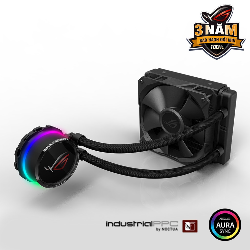 Tản nhiệt nước Asus ROG RYUO 120 - RGB 120mm Liquid CPU Cooler