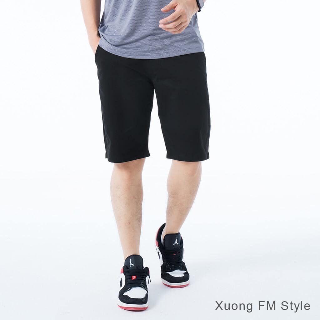 Quần short nam kaki FM Style 7 màu trẻ trung năng động thun cotton co giãn 4 chiều 211128128
