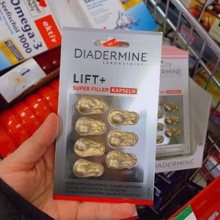 Viên serum collagen tươi Diadermine 1 vỉ 7vien
