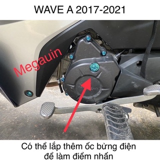 Ốc Lốc Máy Titan Gr5 Wave A 110 [ 2017 - 2022 ]
