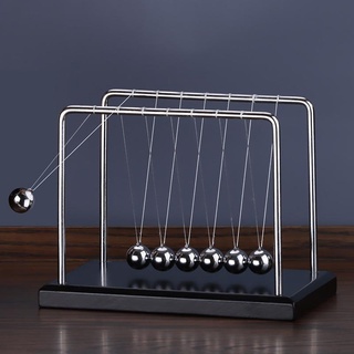 ✤₪Bóng Newton Con lắc Quả bóng Văn phòng Máy tính để bàn Bảo tồn năng lượng bằng kim loại Khoa học và Giáo dục Chuyển độ