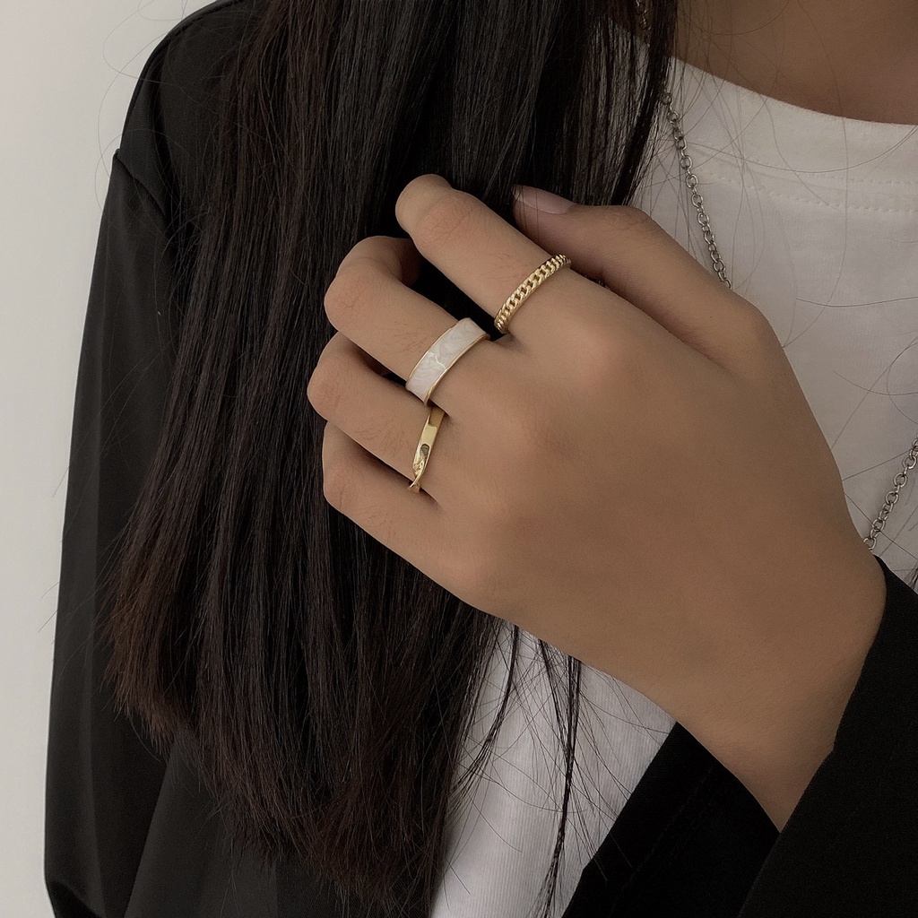 Nhẫn đeo tay thời trang phong cách hàn quốc cho nữ