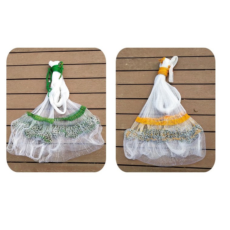 Chài Cước T1999 Chân Xích Bắt Cá Cao Cấp Bắt Cá Hiệu Quả , 3m bung 6m , 4m bung 8m hàng chuẩn y hìnhg