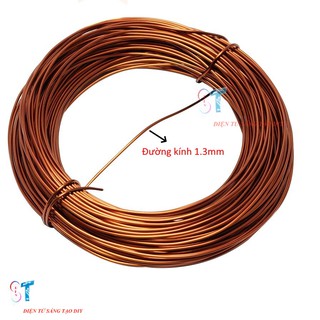 Dây Đồng Quấn Động Cơ, Biến Áp 1.3mm Cuộn 100g