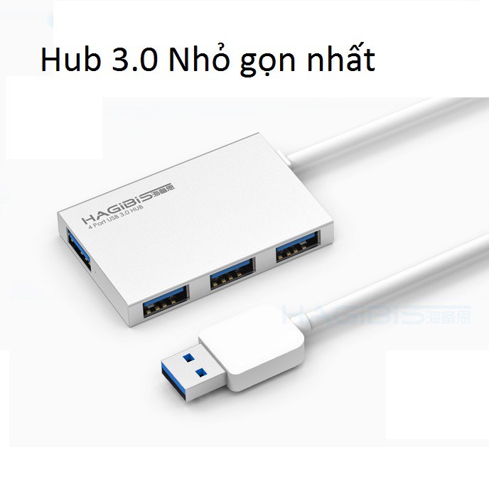 Hub chia 4 cổng 3.0 chính hãng Hagibis dây