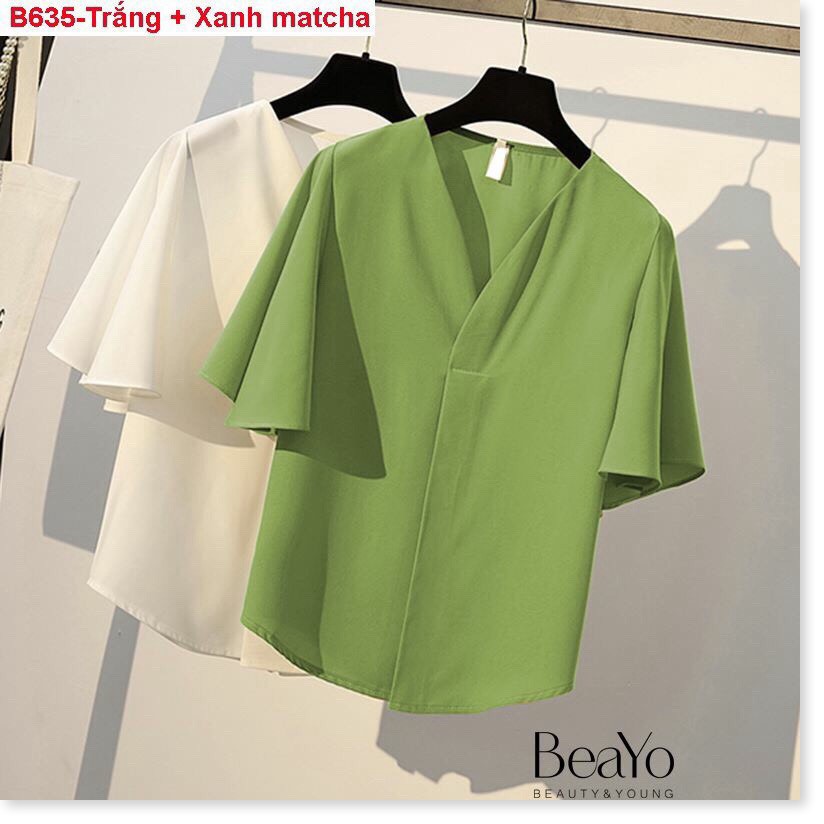 Áo kiểu cổ tim tay dơi cực đẹp cho nàng HP