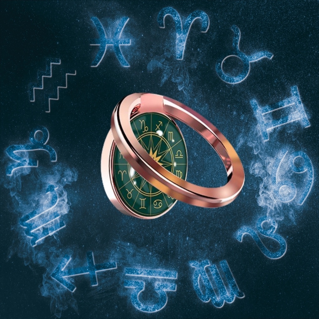 Iring đỡ điện thoại hình cung hoàng đạo siêu xịn, đẹp mắt chống mỏi chống cướp giật