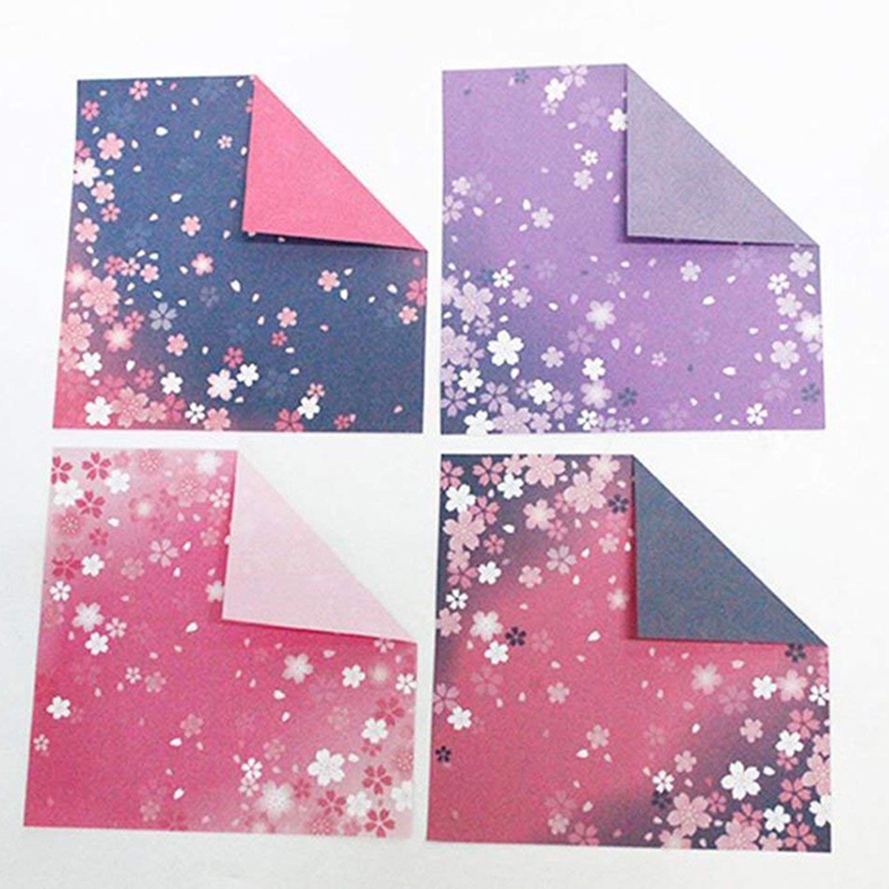 Giấy Xếp Hình Origami Hình Hoa Anh Đào