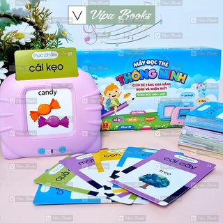 Máy Đọc Thẻ Song Ngữ Anh-Việt Dành Cho Trẻ Em Gồm 224 Từ Vựng