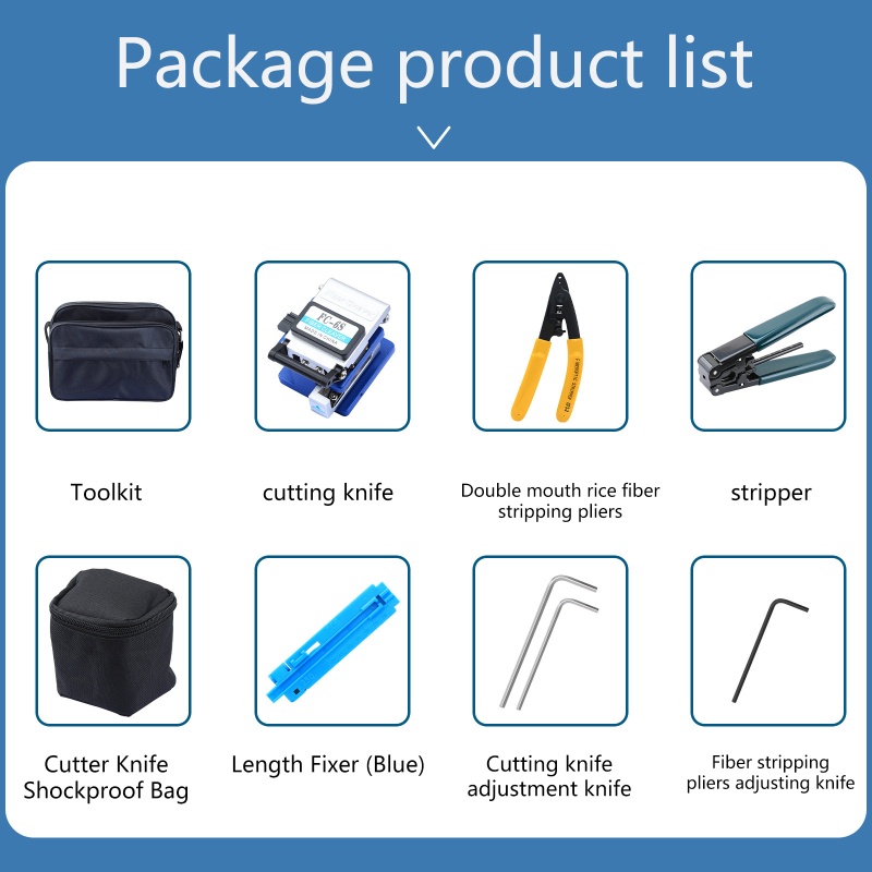 Bộ Dụng Cụ Định Vị Sợi PCF * Sợi Nối Lạnh Visual Lỗi Chuyên Dụng