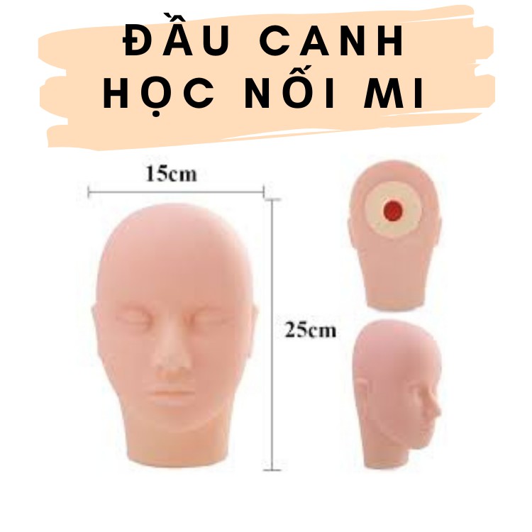 Đầu Canh Học Nối Mi / Massage ( silicon mềm ) hairshop259