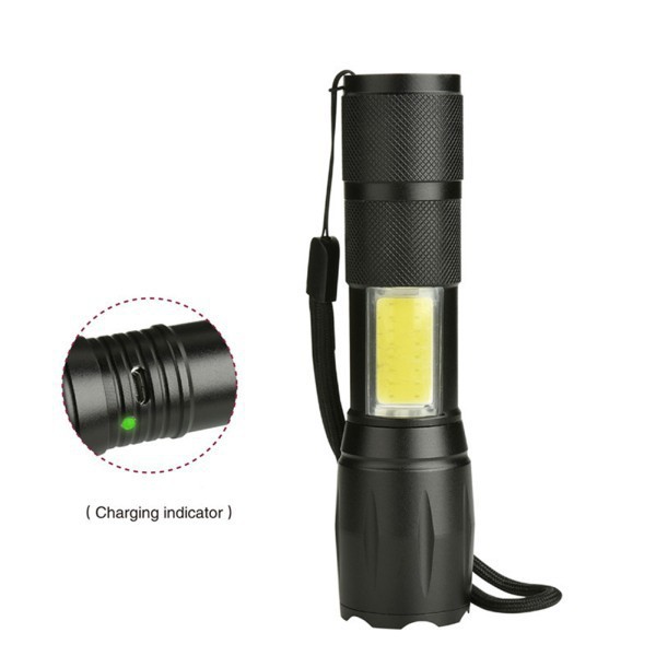 [Nhập mã km] Đèn pin bỏ túi có cổng sạc USB tiện dụng siêu sáng ( chống nước)