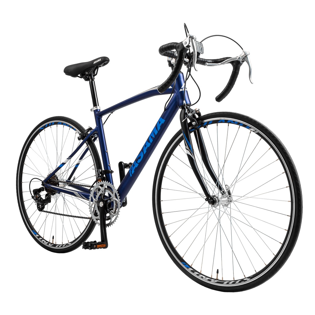 Xe Đạp Đua Asama RB SL2804 Tay Cong Tặng ngay bình nước giá đỡ bình nước