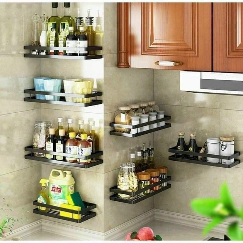 Kệ sắt để gia vị hình chữ nhật