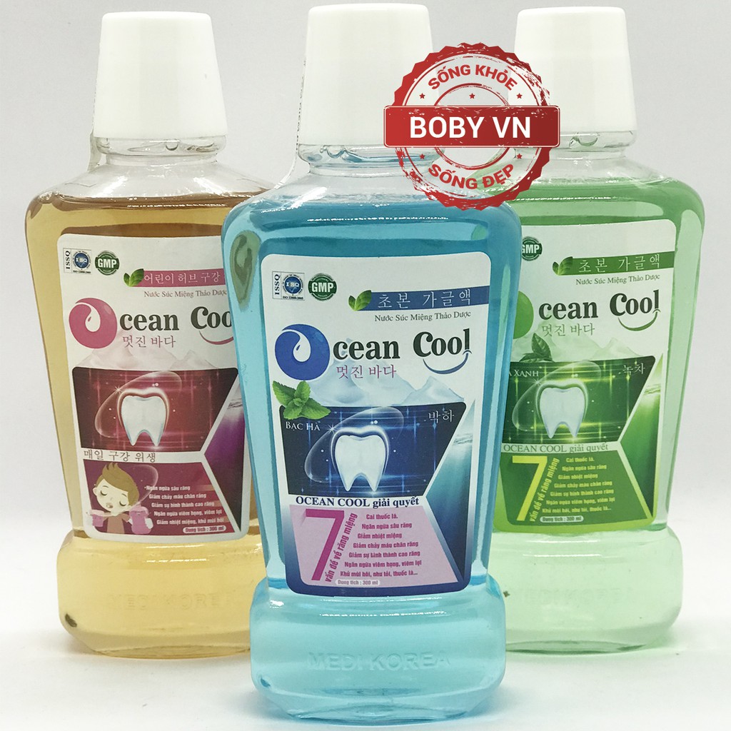 Nước súc miệng Ocean Cool 300ml