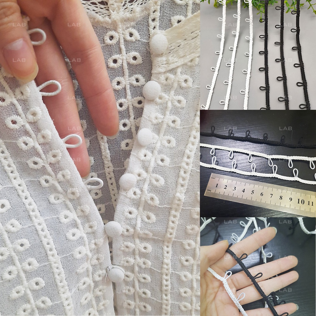 Theo cuộn - Dây cúc đan áo cưới, đầm dạ hội #0202