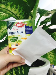 Bột Agar Agar hữu cơ Ruf [mẫu mới 2020 của hãng]