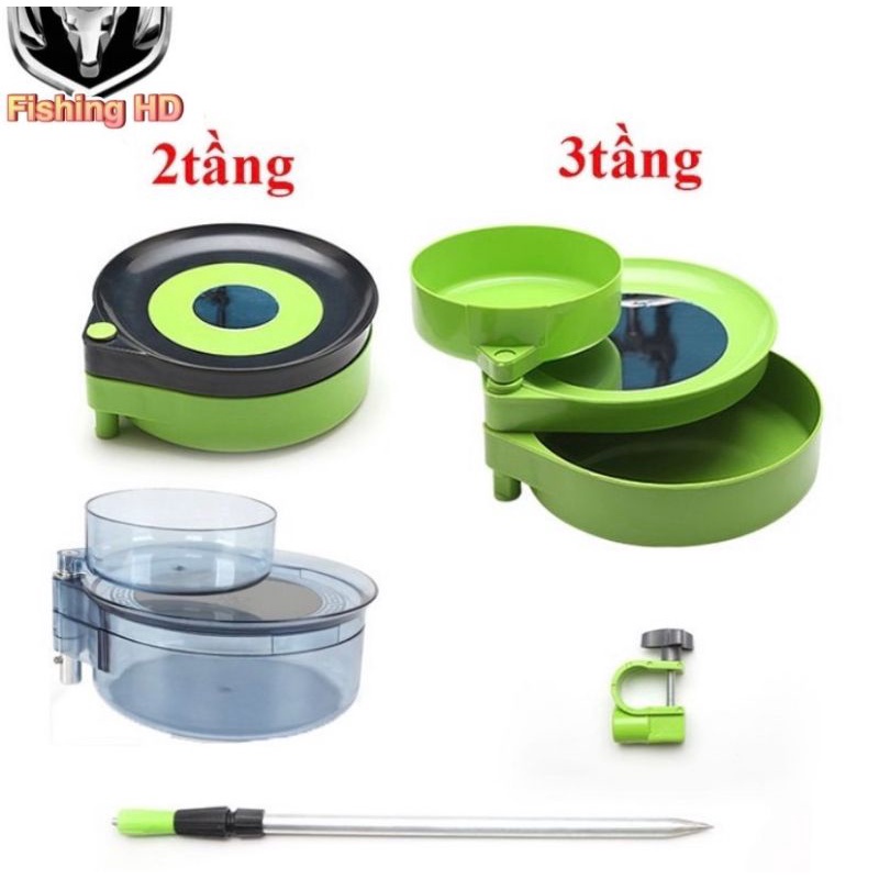 Khay Đựng Mồi Câu Đài Câu Đơn Phụ Kiện Câu Cá HPK4 đồ câu FISHING_HD