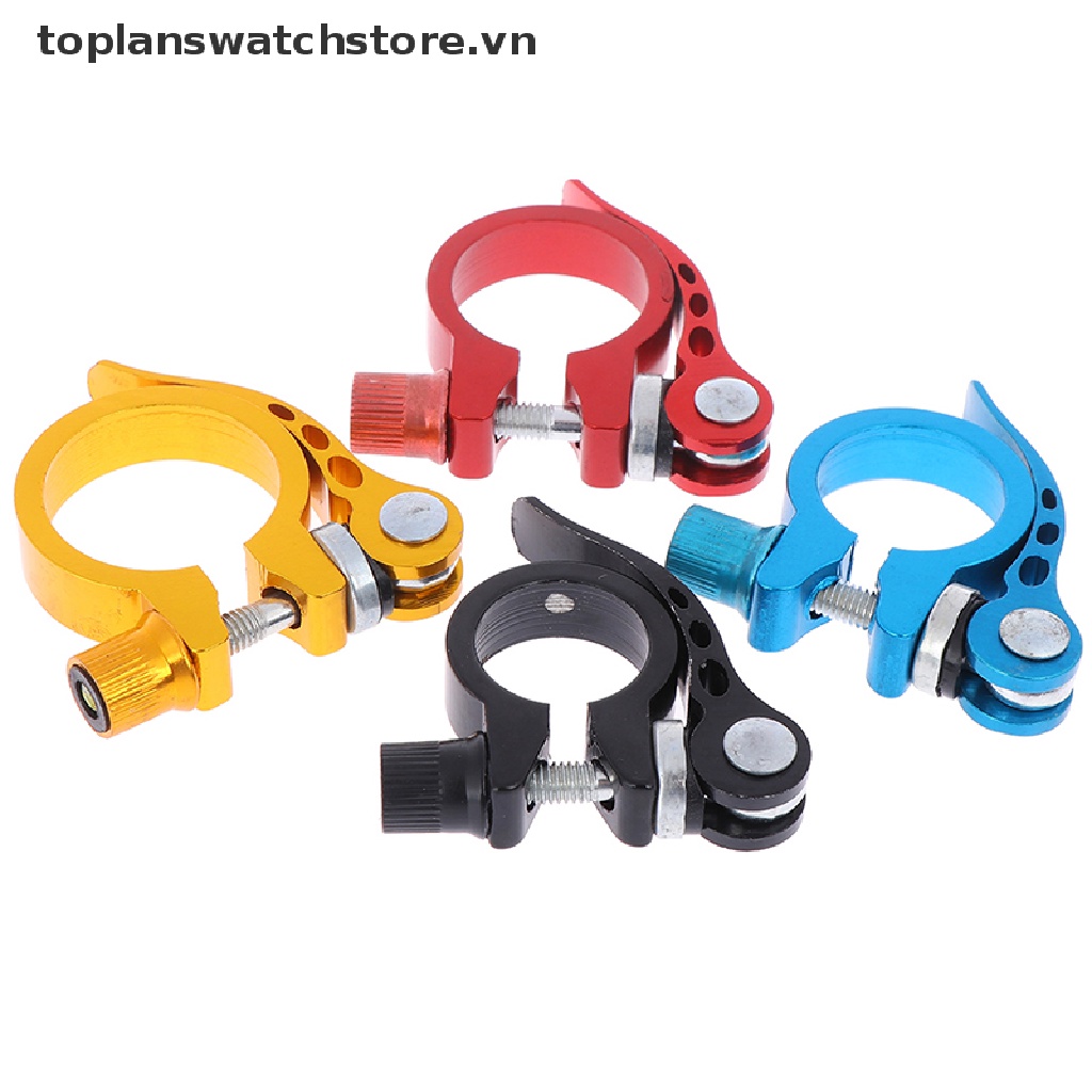 Kẹp Cố Định Yên Xe Đạp 25.4-34.9mm Bằng Nhôm Tháo Lắp Nhanh Tiện Dụng