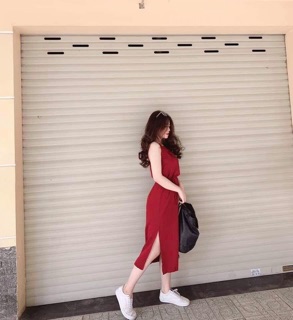 MAXI ĐAN DÂY CHÉO XẺ TÀ🌹