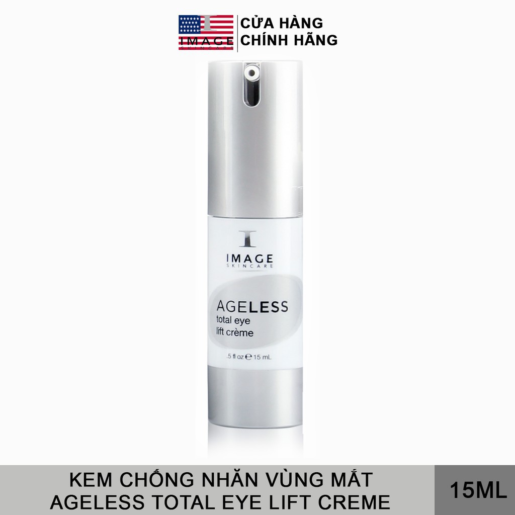 Kem chống nhăn và hỗ trợ làm sáng vùng mắt Image Skincare Ageless Total Eye Lift Creme 15ML