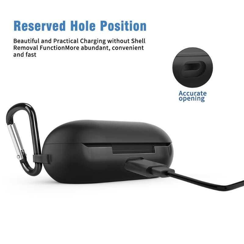 Hộp Đựng Tai Nghe Bluetooth Màu Trơn Kok