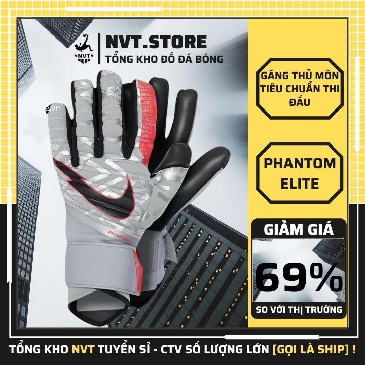 Bao tay thủ môn trẻ em siêu dính giá rẻ Nike Phantom Elite, Găng tay thủ môn không xương chất liệu da PU - NVT.store.vn