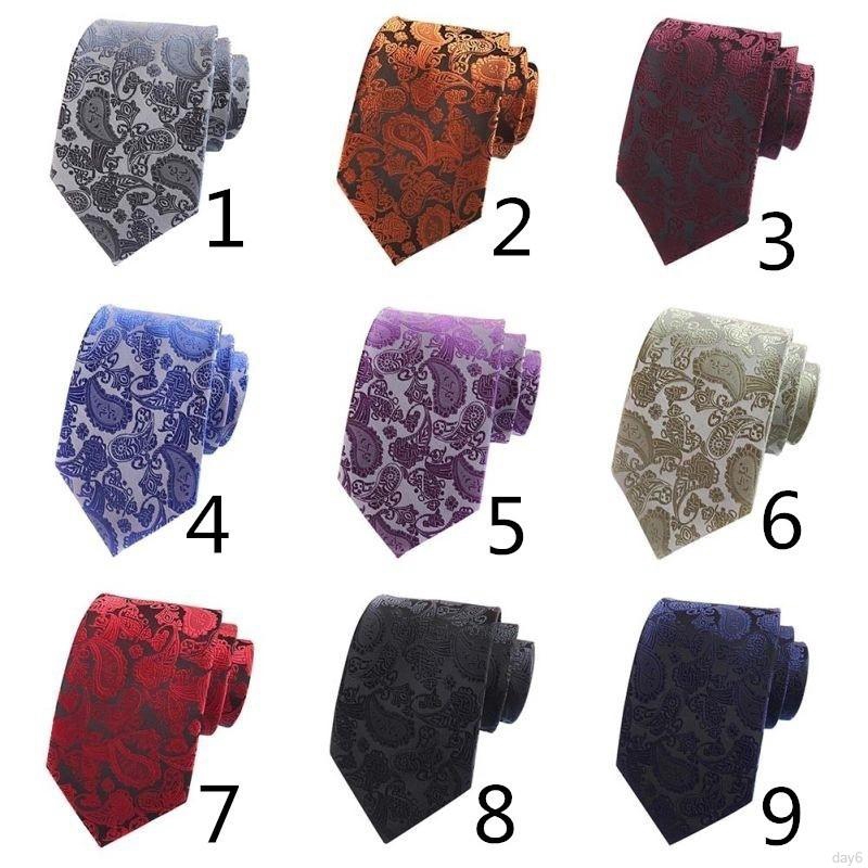 Cà vạt phối họa tiết sang trọng lịch lãm dành cho nam