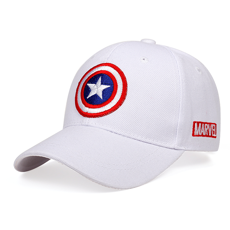 Mũ lưỡi trai thêu biểu tượng của Captain America cho bé