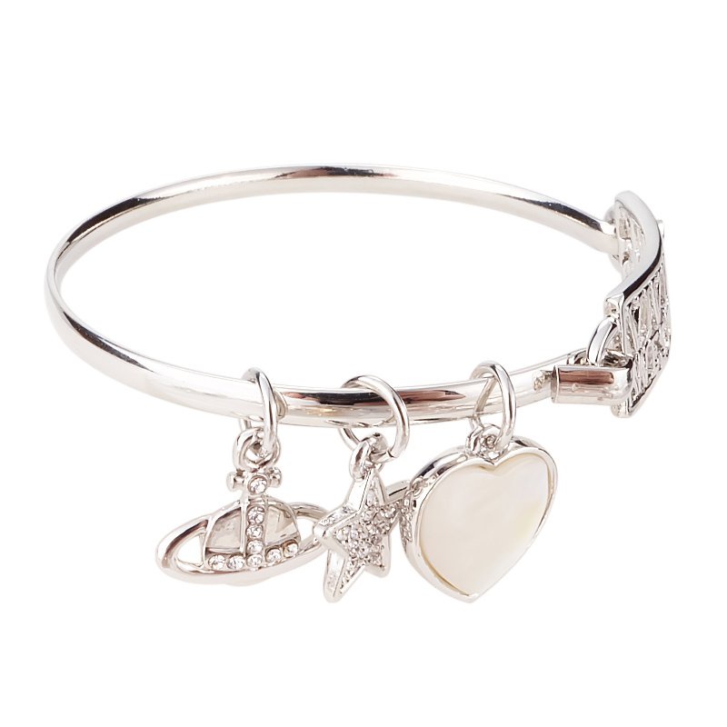 Vòng đeo tay khắc chữ thời trang Westwood