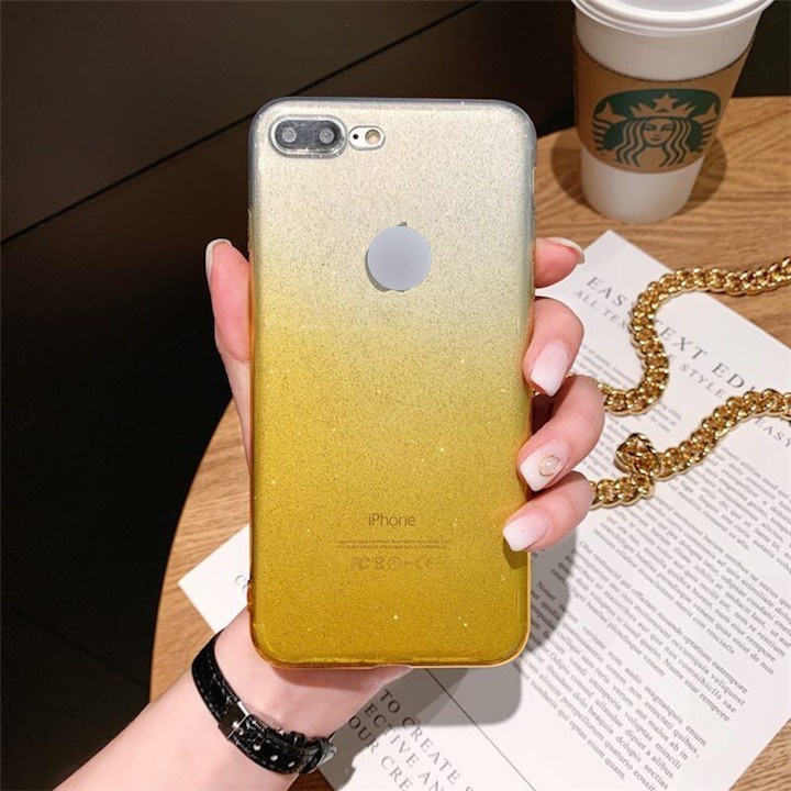 Ốp lưng iphone phủ kim tuyến lấp lánh ốp iphone 6 plus 7 plus 8 plus 6 6s X XS XR XS MAX - n59