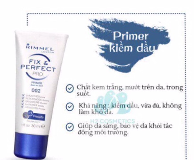 Kem lót RIMMEL FIX & PERFECT PRO 002 | BigBuy360 - bigbuy360.vn