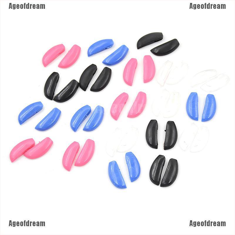 (hàng Mới Về) Set 5 Cặp Đệm Mũi Silicone Chống Trượt Cho Mắt Kính | BigBuy360 - bigbuy360.vn