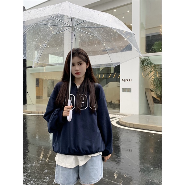 Áo Thun Tay Dài Cổ Polo In Chữ Thời Trang Dành Cho Nữ | BigBuy360 - bigbuy360.vn