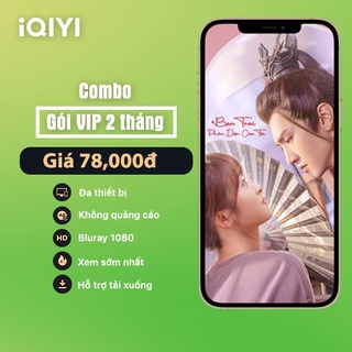 [Ứng dụng iQiyi - Toàn Quốc] E-Voucher Combo gói thành viên Tiêu chuẩn 2 Tháng