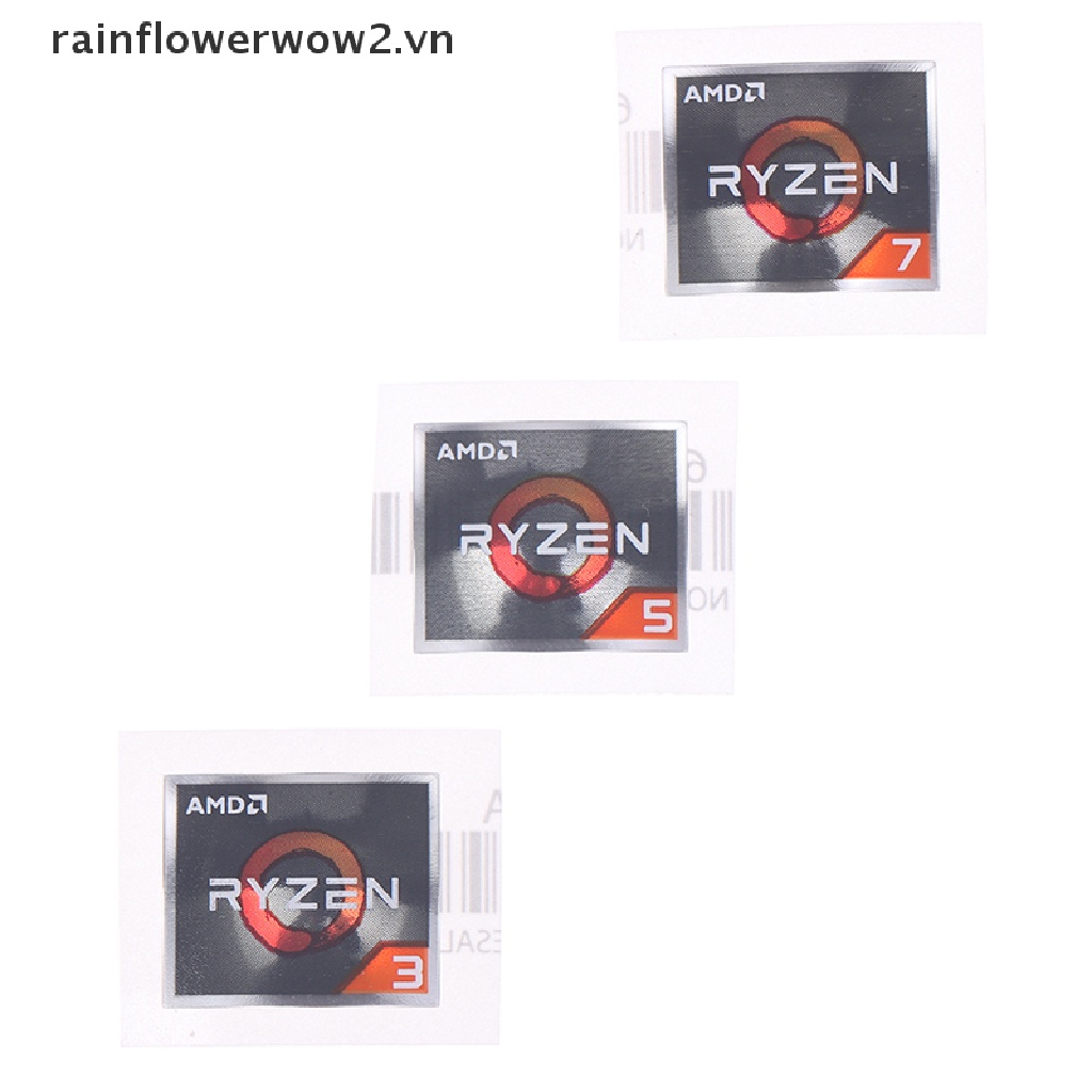 AMD Nhãn Dán Logo ATHLON Ryzen R 3 5 7 PRO7 Trang Trí Xe Hơi