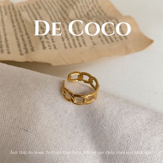 Nhẫn nữ DECOCO ACC ACC Kette xích nối DECOCO ACC ACCESSORIES