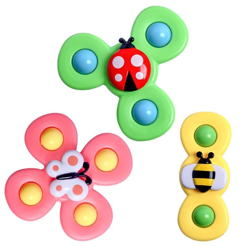 Đồ chơi 3 con quay spinner chong chóng dính tường vui nhộn cho bé BBTOYS 85