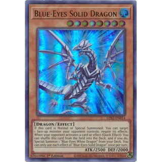 Thẻ bải Yugioh - TCG - LDS2-EN014 - Blue-Eyes Solid Dragon