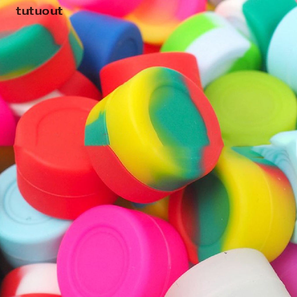 Hũ Silicone Đựng Sáp Chống Dính 3ml 3ml