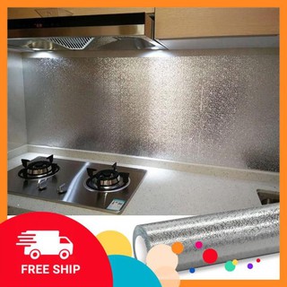 Giấy Bạc Dán Bếp Chống Bẩn KT 0.6x3m