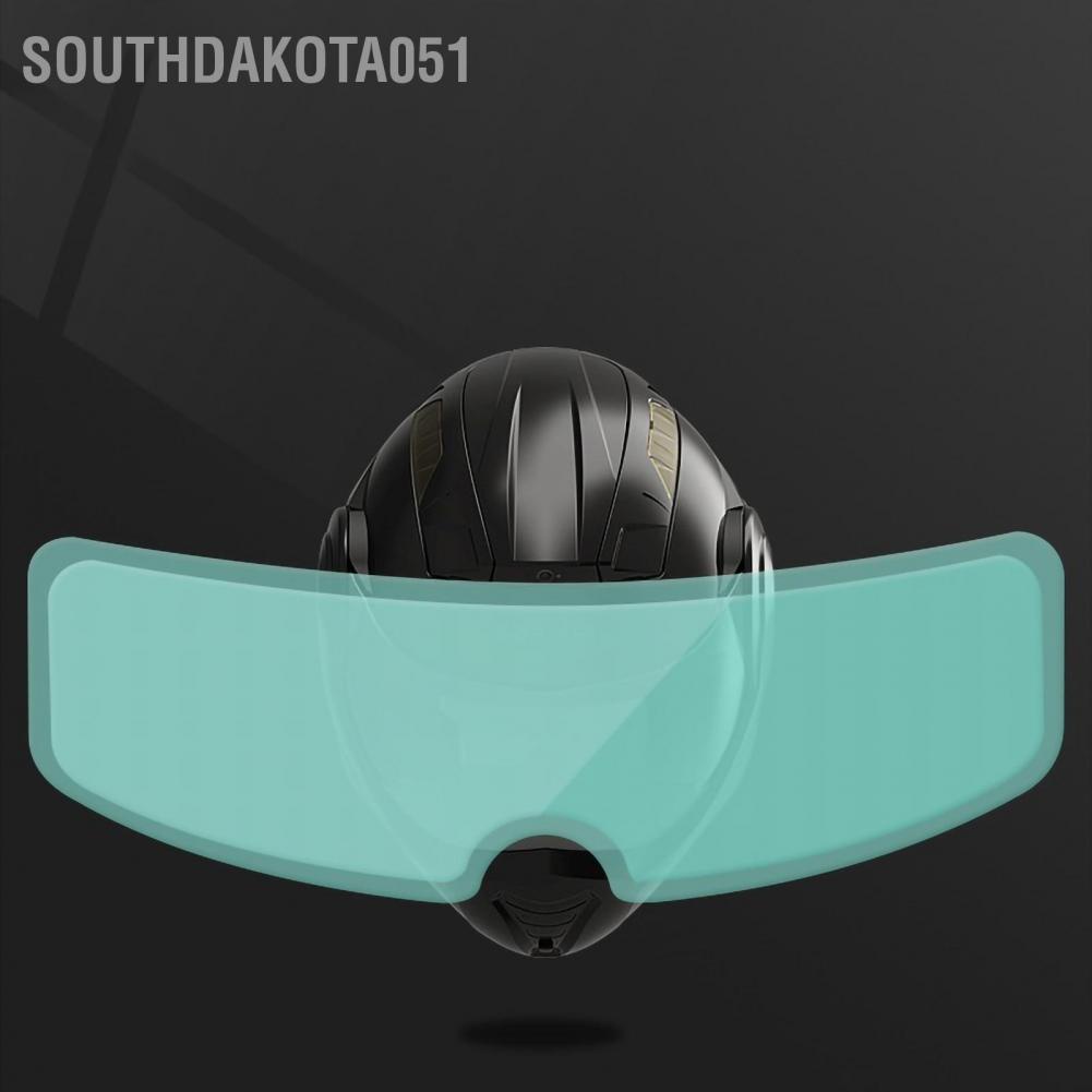 Southdakota051 23.5x7cm Motorcycle Helmet Film Good Transmittance Durable Universal Helmets Lens Sticker