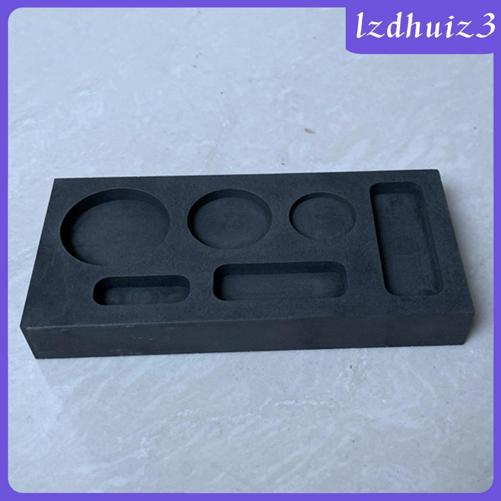 Khuôn Đúc Graphite Ingot Vàng / Bạc Chống Dính lzdhuiz3