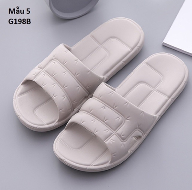 Dép nhựa quai ngang đế bằng chống trơn trượt, siêu nhẹ êm chân dành cho nam nữ G198B - Thời Trang Dương