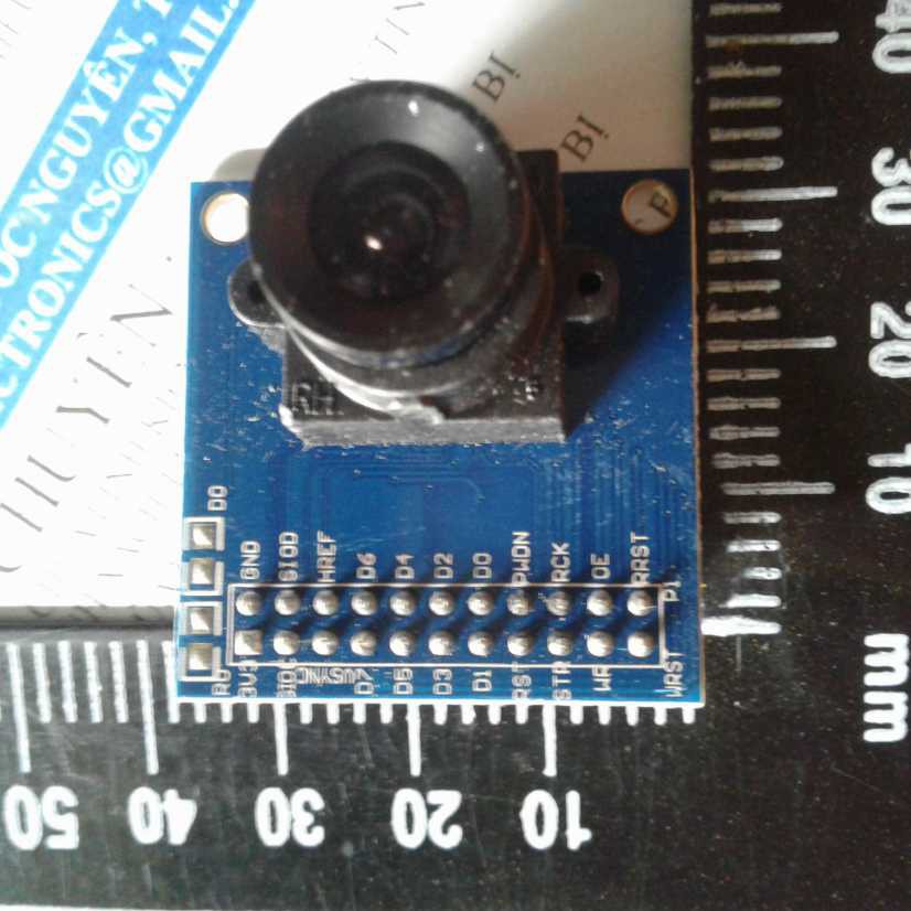 MODULE CAM camera máy ảnh OV7670, 640x480,VGA 30fps áp:2.5-3V kde0013