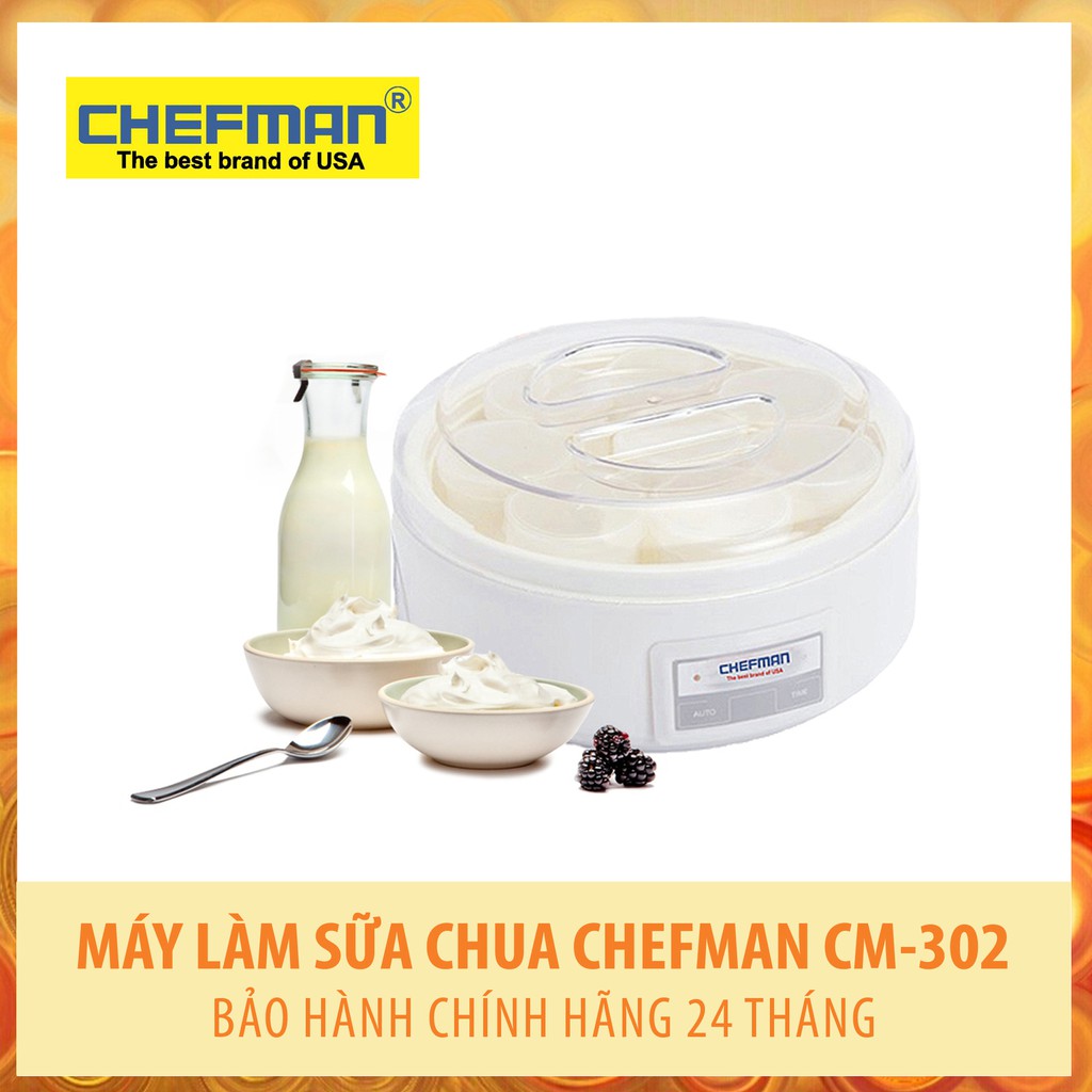 [Video SP] Máy Làm Sữa Chua Chefman 8 Cốc và 16 Cốc An Toàn