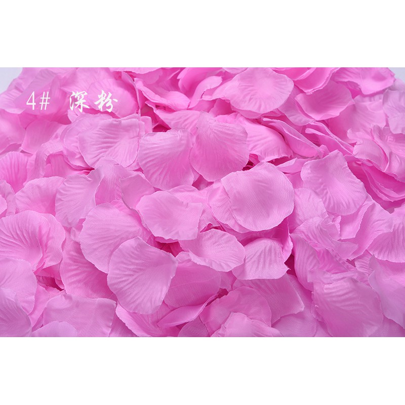 300 Cánh Hoa Hồng Giả Bằng Lụa Dùng Trang Trí Tiệc Cưới