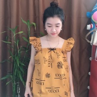 Đồ bộ katê lụa tay cánh tiên