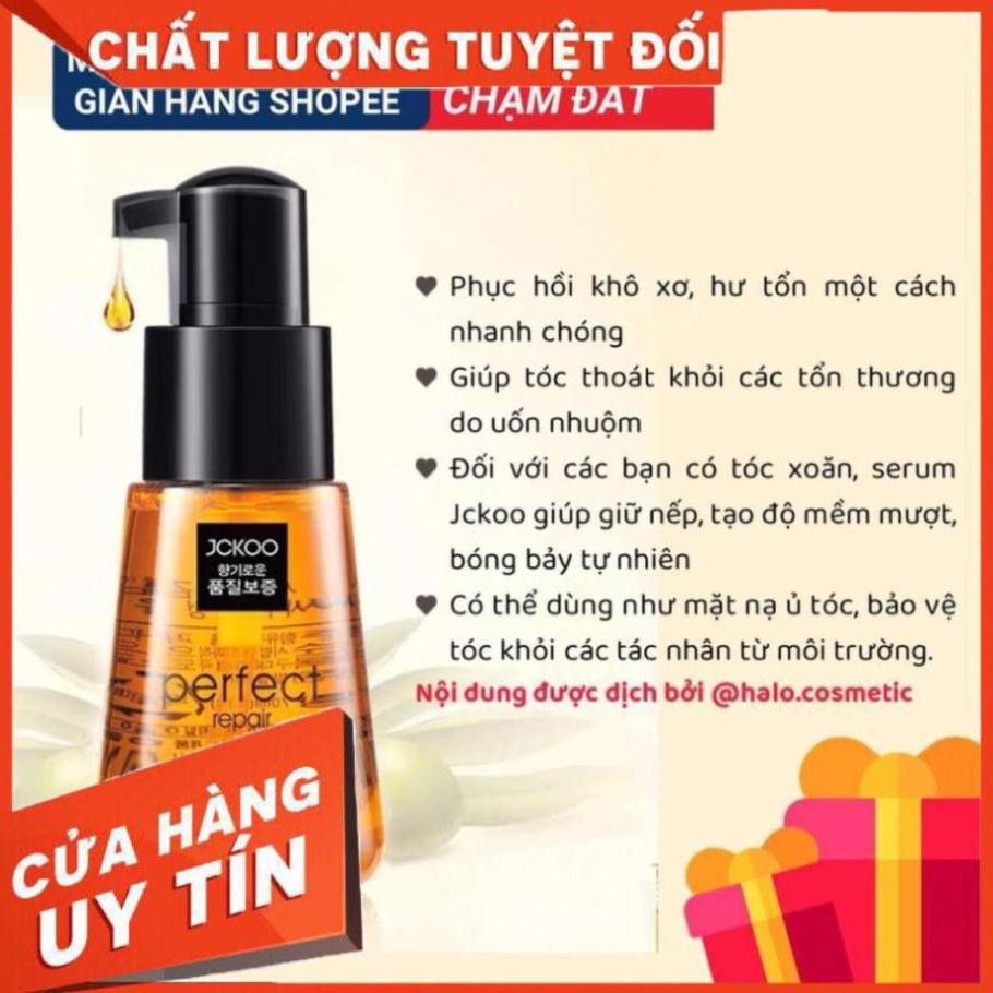 [ FREESHIP ] [ AUTH ] - Tinh dầu dưỡng tóc uốn, dưỡng tóc khô xơ, tóc nhuộm Jckoo giúp giữ nếp, tạo nếp, phục hồi hư tổn | BigBuy360 - bigbuy360.vn